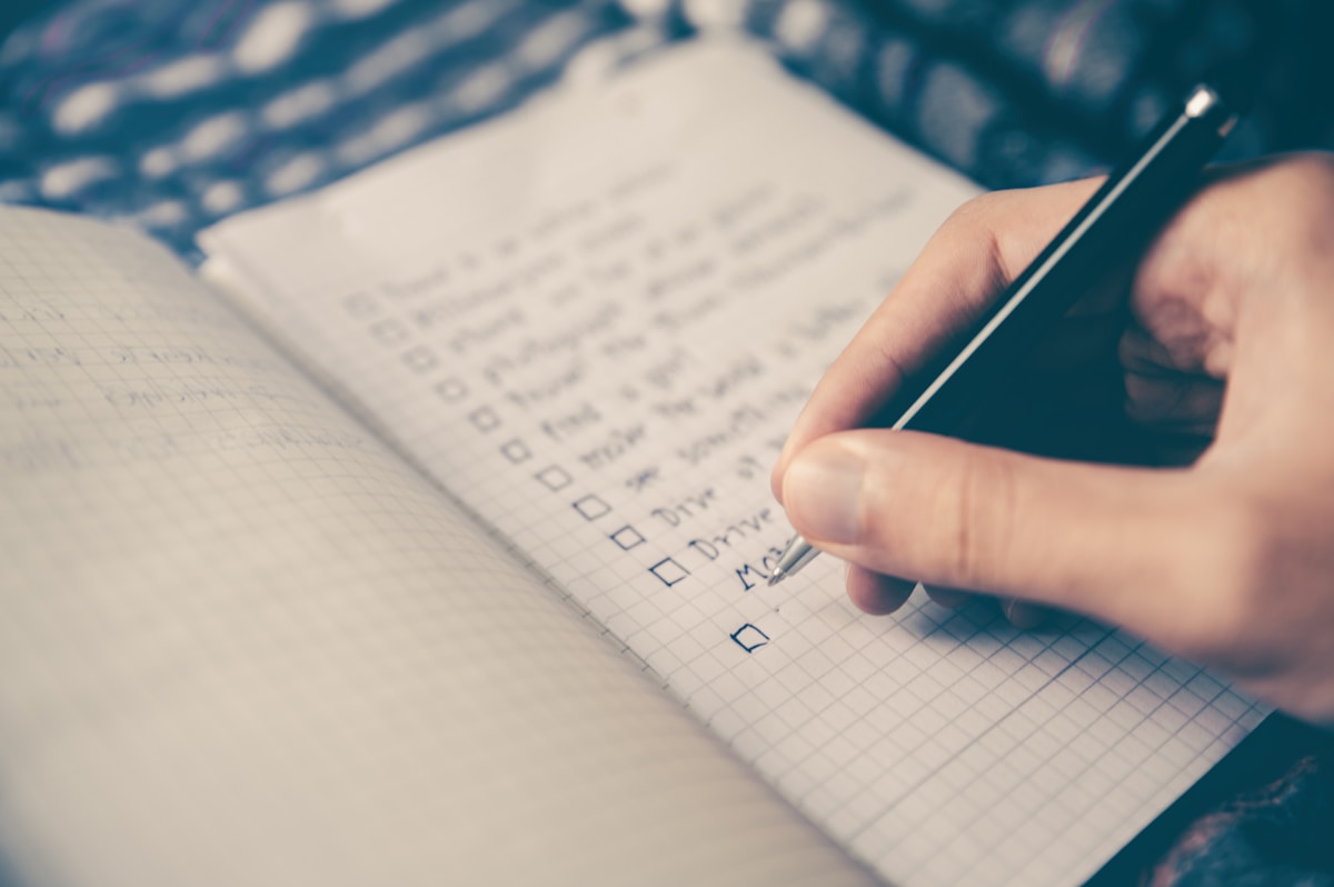 Notebook planning session for a personal profit AI blueprint portfolio project