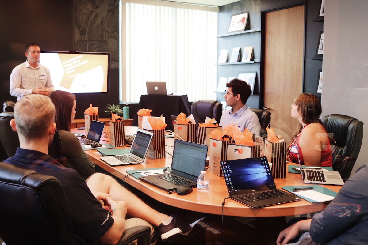 Evening classroom cohort learning AI income skills in Toronto